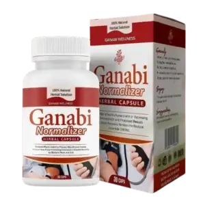 Ganabi Normalizer - Normalizes High Blood Pressure 30 Caps