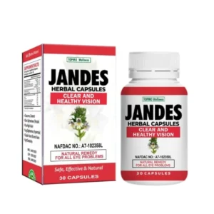 Topmo Jandes Herbal Capsules - For Clear Vision & Eye Health